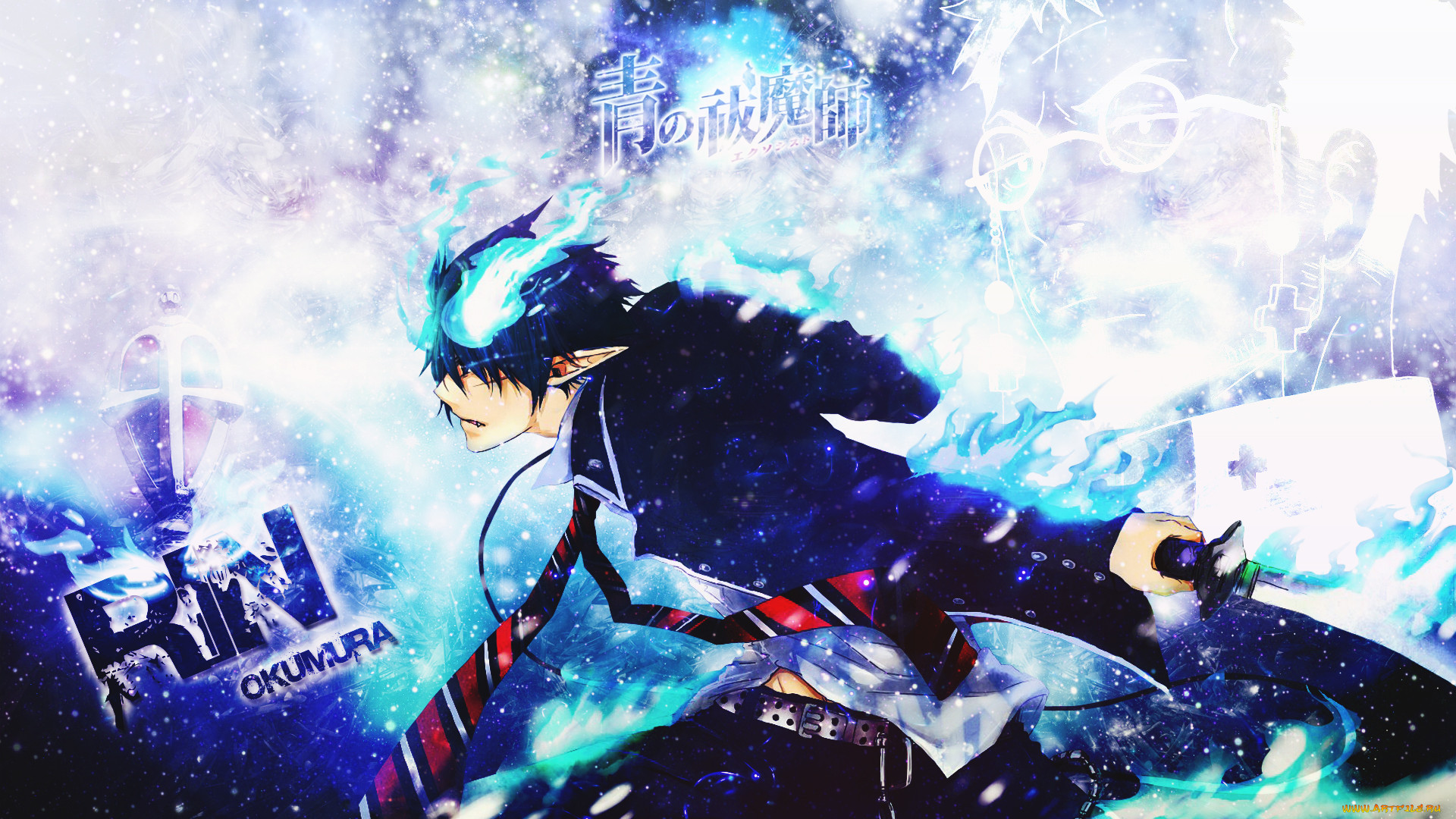 , ao no exorcist, dinocojv, , , 